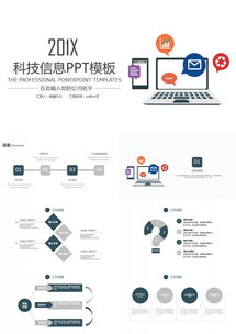 熊猫办公24页科技风PPT模板 网络安全与软件开发专题展示